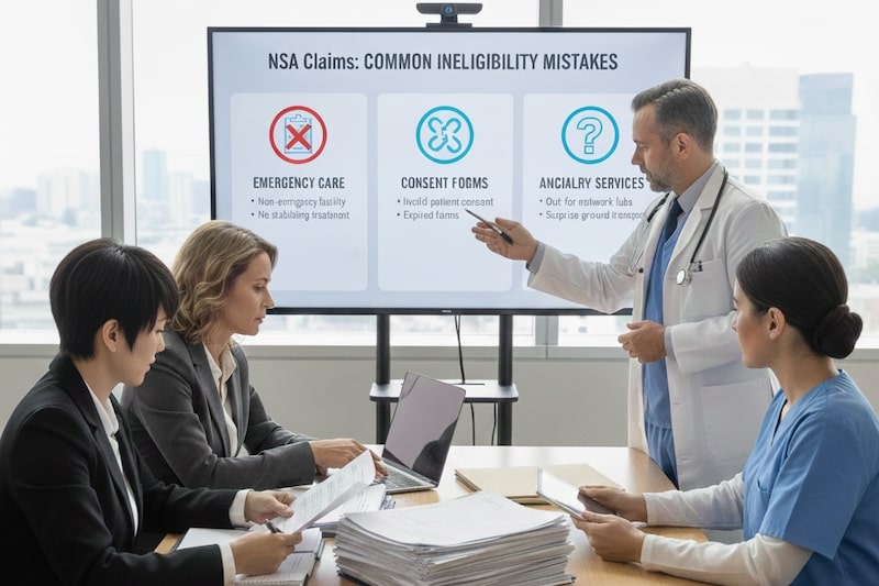 no surprises act claims mistaken ineligible no surprises act claims mistaken ineligible