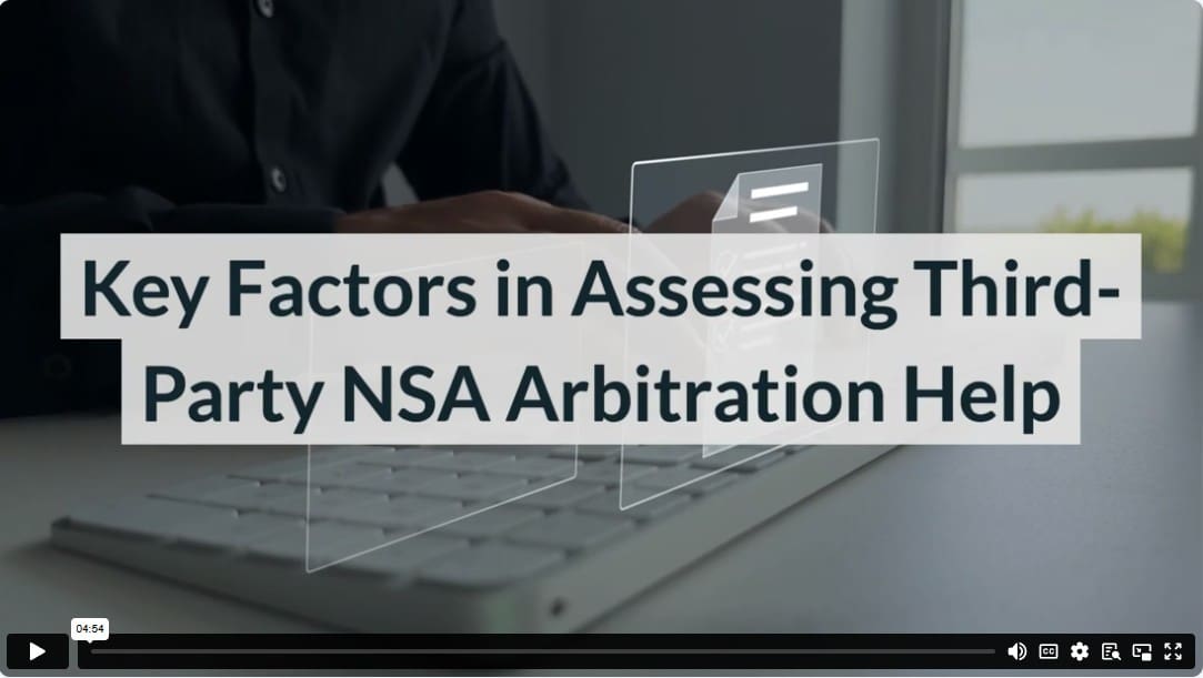 Key Factors in Assessing Third-Party NSA Arbitration Help