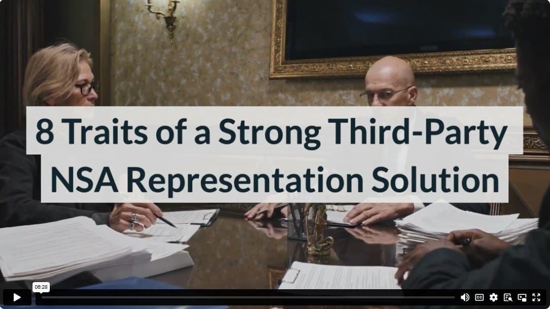 8 Traits of a Strong Third-Party NSA Representation Solution