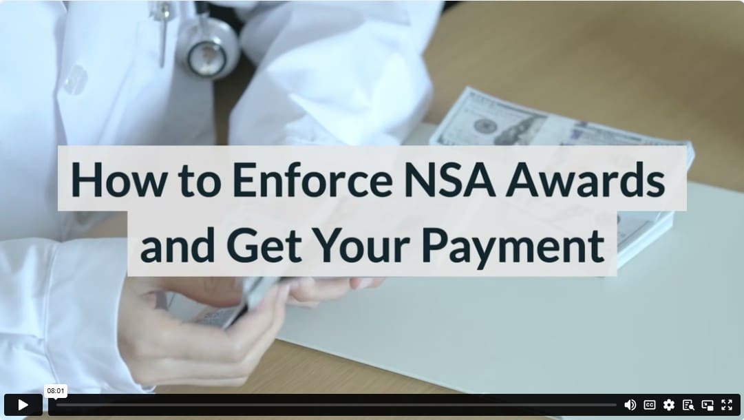 How to Enforce NSA Awards and Get Your Payment